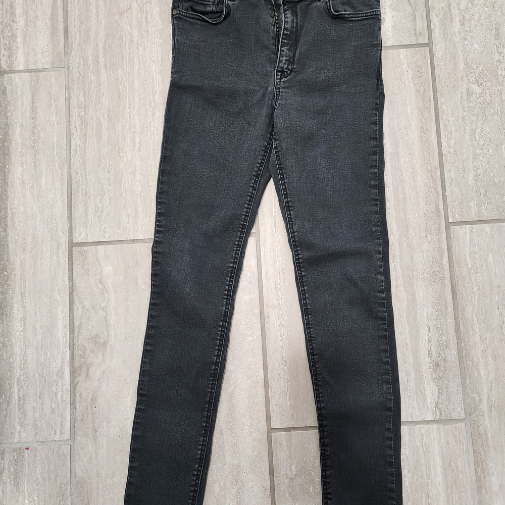 Mango Jeans Size 4 Black